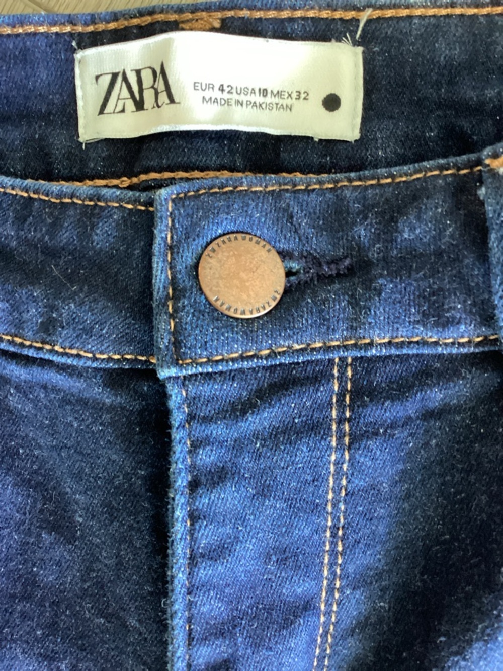 Zara High Rise Bootcut Size 10 - Picture 3 of 5
